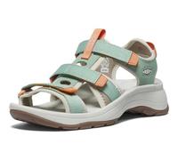 KEEN Femme Astoria West Open Toe Sandales, Granite Green/Tangerine, 38.5 EU