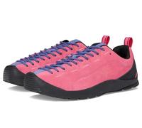 KEEN Baskets d'approche d'escalade Jasper en daim pour femme, Limonade rose/bleu skipper, 40 EU