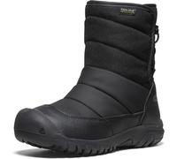 KEEN Bottes de neige imperméables et durables unisexes pour enfant, Noir/gris acier, 13 Little Kid