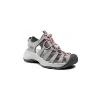 KEEN Femme Astoria West Sandalen, Grey/Coral, 37 EU