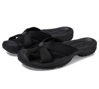 KEEN Chaussures Bali à enfiler, bout fermé pour femme, Noir/gris acier, 39 EU