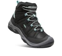 KEEN Circadia Mid Polar, Bottes de randonnée, Black/Cloud Blue,