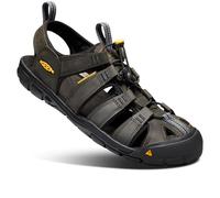 KEEN Clearwater CNX, Sandales Homme, Gris (Magnet Black Cuir), 45 EU