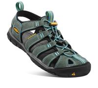 KEEN Sandales Clearwater CNX Cuir bleu minéral/jaune Taille 37 EU