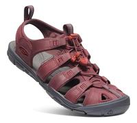 KEEN Donna CLEARWATER CNX LEATHER VIN/DAHLIA ROUGE Sandale 35
