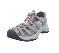 KEEN Femme Astoria West Sandalen, Grey/Coral, 38 EU
