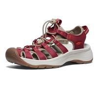 KEEN Femme Astoria West Sandalen, Merlot/Scarlet Ibis, 37.5 EU