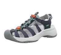 KEEN Femme Astoria West Sandalen, Navy/Beveled Glass, 39 EU