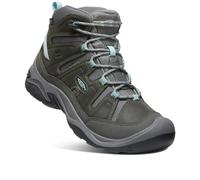 KEEN Femme Circadia Mid Waterproof Botte de randonnée, Steel Grey/Cloud Blue, 38 EU