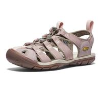 KEEN Femme Clearwater CNX Sandale, Timberwolf/Fawn, 38.5 EU