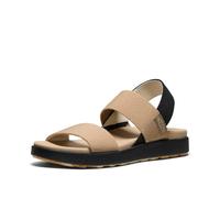 KEEN Femme Elle Backstrap Sandale cale, Cornstalk/Black, 35.5 EU