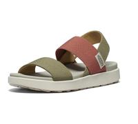 KEEN Femme Elle Backstrap Sandales Bride arrière, Martini Olive/Baked Clay, 39.5 EU