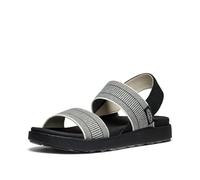 KEEN Femme Elle Backstrap Sandales compensées, Black/Star White, 42 EU