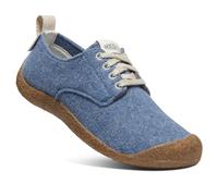 KEEN Femme Mosey Derby Basket, Blue Felt/Birch, 40.5 EU