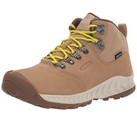 KEEN Femme NXIS Explorer Mid Waterproof Botte de randonnée, Safari/Birch, 42 EU