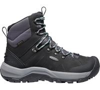 KEEN Femme Revel 4 Mid Polar Botte de Neige, Black/Harbor Gray, 35 EU