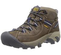 KEEN Femme Targhee 2 Mid Waterproof Botte de randonnée, Goat/Crown Blue, 40 EU