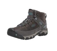 KEEN Femme Targhee 3 Mid Waterproof Chaussure de randonnée, Magnet/Atlantic Blue, 35.5 EU