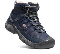 KEEN Femme Targhee 3 Mid Waterproof Chaussure de randonnée, Vintage Indigo/Peachy, 37.5 EU
