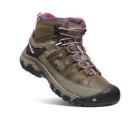 KEEN Femme Targhee 3 Mid Waterproof Chaussure de randonnée, Weiss/Boysenberry, 37 EU