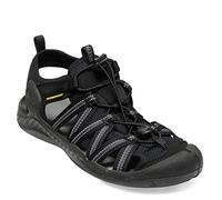KEEN Homme Drift Creek H2 Sandale, Noir, 44 EU