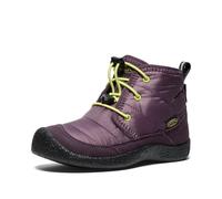 KEEN Howser 2 Quilted Mid Height Waterproof Comfy Durable Chukka Boots, Plum Perfect/Daiquiri Green, 13 US Unisex little kid
