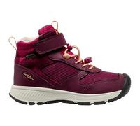 Keen - Kid's Skua Mid WP - Chaussures de randonnée - EU 31 - fig / peach fuzz