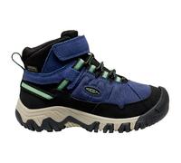 Keen - Kid's Targhee IV Mid WP - Chaussures de randonnée - EU 29 - skipper blue / hemlock