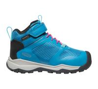 Keen - Kid's Wanduro Mid WP - Chaussures de randonnée - EU 24 - fjord blue / fuchsia purple
