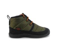 Keen Little Kids Howser II Dark Olive/Gold Flame Waterproof Chukka Boots 1029...