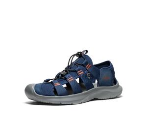 KEEN Men's Seanik H2 Sandals, Naval Academy Gold Flame, 45 EU