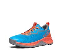 KEEN Men's Versacore Speed Hiking Shoe, Blue Danube Scarlet Ibis, 40 EU