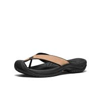 KEEN Men's Waimea H2 Toe Protecting Flip-Flops, Cornstalk/Black, 9.5