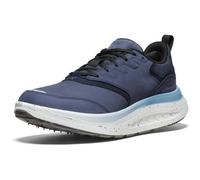 KEEN Men's WK400 Performance Breathable Walking Shoes, Naval Academy/Blue Heaven, 9