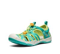 KEEN Moxie Sandal, Bright Aqua Bright Marigold, 34 EU