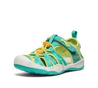 KEEN Mixte Enfant Moxie Sandales, Bright Aqua/Bright Marigold, 30