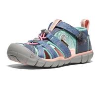 KEEN Mixte enfant Seacamp 2 Cnx Sandale, Bleu Flint Stone Ocean Wave, 31 EU