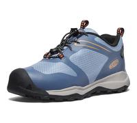 KEEN Mixte Enfant Wanduro Low Waterproof, Bleu Vintage Indigo Scarlet Ibis, 25/26 EU