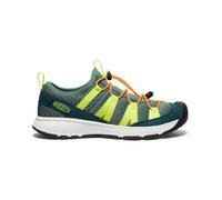 Keen - Youth's Motozoa Sneaker - Chaussures multisports - EU 34 - sea moss / scarlet ibis
