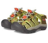 KEEN Newport Boundless (Toddler/Little Big Kid) Sandals, Dark Olive/Scarlet Ibis