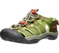 KEEN Newport Boundless (Toddler/Little Big Kid) Sandals, Dark Olive/Scarlet Ibis