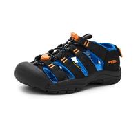 KEEN Newport Boundless (Toddler/Little Big Kid) Sandals, Dark Olive/Scarlet Ibis