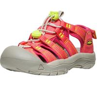 KEEN Newport Boundless (Toddler/Little Big Kid) Sandals, Dark Olive/Scarlet Ibis