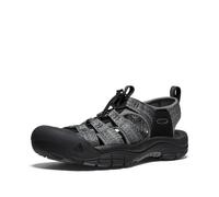 KEEN Newport H2 Sandalen Homme, Black/Steel Grey, 47.5 EU