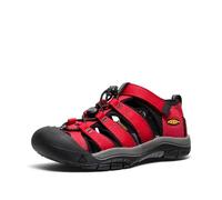 KEEN Newport H2 Sandales pour enfant, Ribbon Red/Gargoyle, 32/33 EU