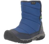 KEEN Puffrider Waterproof Botte de Neige, Naval Academy/Surf, 31 EU