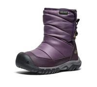 KEEN Puffrider Waterproof, Bottes de Neige, Black Plum/Daiquiri Green,