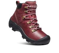 KEEN Pyrenees, Chaussure de Randonnée Femme, Rouge tibétain/noir, 39.5