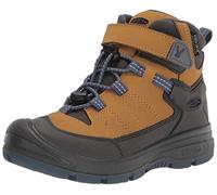 KEEN Redwood Mid Waterproof Mixte enfant Hiking Boot, Harvest Gold Vintage Indigo, 30 EU