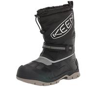KEEN Snow Troll Insulated Waterproof Pull on Winter Botte de Neige, Black/Silver, 24 EU
